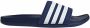Adidas Adilette Cloudfoam Plus Stripes Man Volwassene Blauw Wit - Thumbnail 2