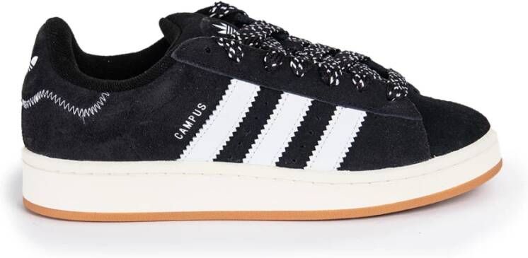 Adidas Retro Leren Sneakers Vrouwen Herfst Winter Black Dames - Foto 2