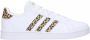 Adidas grand court sneakers wit bruin kinderen - Thumbnail 2