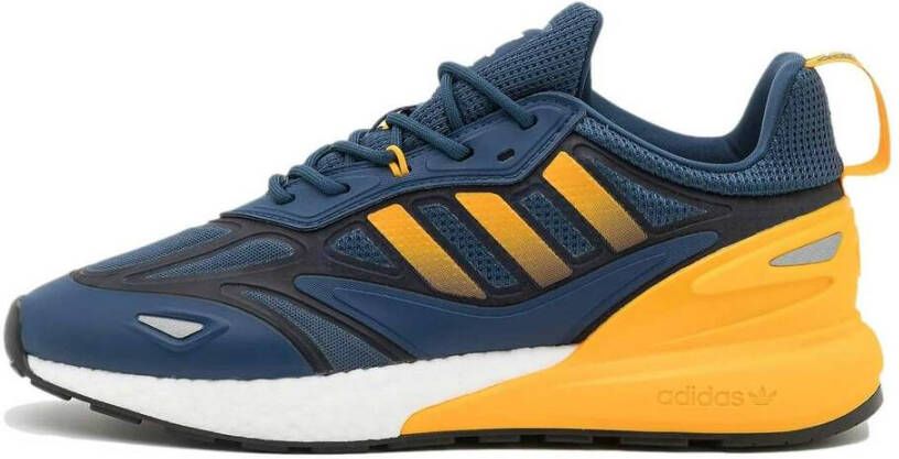 Adidas Originals ZX 2K Boost 2.0 Schoenen Crew Blue Semi Solar Gold Core Black Heren