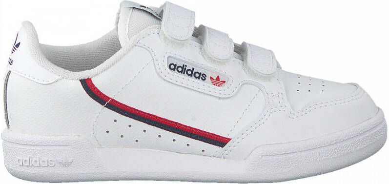 Adidas Originals Continental 80 Schoenen Cloud White Cloud White Scarlet - Foto 6