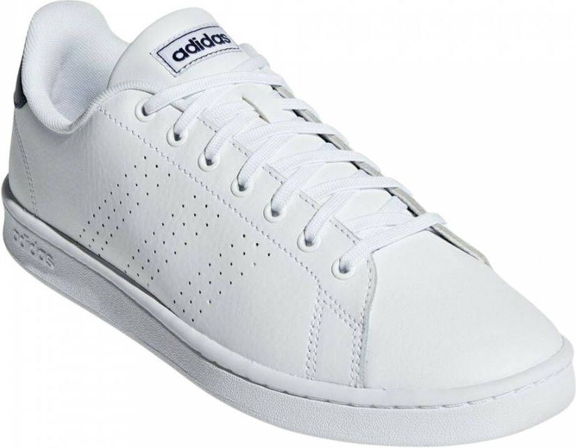 Adidas Advantage Heren Sneakers Ftwr White Dark Blue