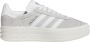 Adidas Originals Gazelle Bold W Sneaker Fashion sneakers Schoenen grey two ftwr white core white maat: 38 beschikbare maaten:36 2 3 38 39 1 3 40 - Thumbnail 1