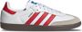 Adidas Originals Samba OG White Better Scarlet Gum 5- White Better Scarlet Gum 5 - Thumbnail 1