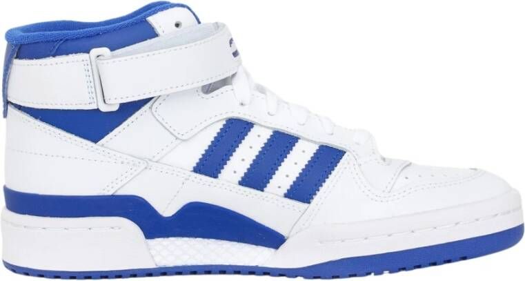 Adidas Originals Forum Mid J Sneaker Basketball Schoenen ftwr white team royal blue ftwr white maat: 37 1 3 beschikbare maaten:36 2 3 36 37 1 3 - Foto 6
