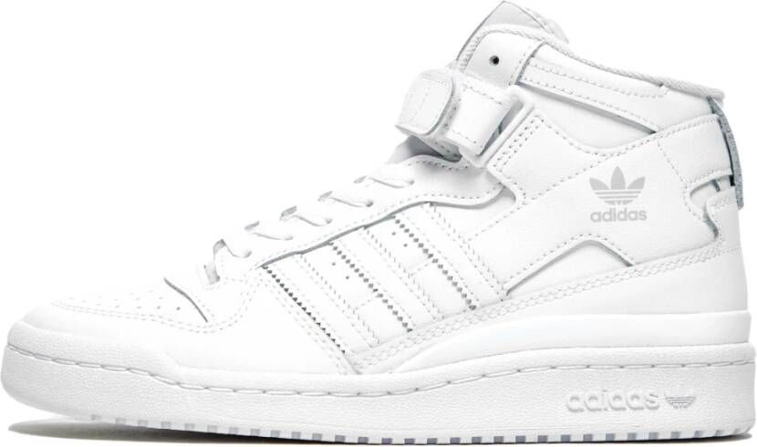 Adidas Originals Forum Mid sneakers wit Imitatieleer Meerkleurig 36 2 3 - Foto 8
