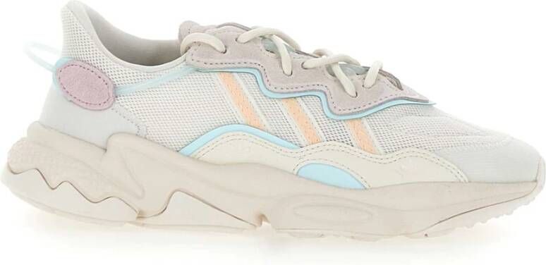 Adidas Originals Ozweego sneakers wit licht oranje lichtblauw - Foto 4