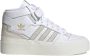 Adidas Originals Forum Bonega Mid Womens Ftwwht Orbgry Cbrown Schoenmaat 38 2 3 Sneakers GZ4293 - Thumbnail 2