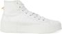 Adidas Witte High-Top Sneaker met Bloemenborduursel White Dames - Thumbnail 1