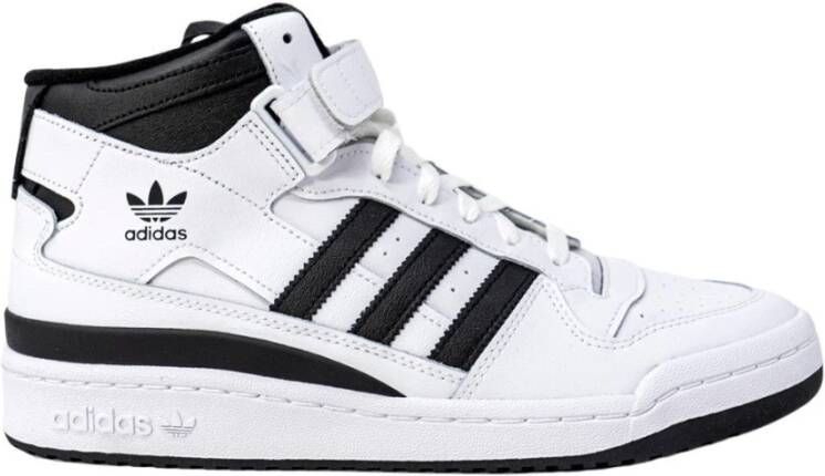 Adidas Originals Forum Mid Schoenen Cloud White Cloud White Cloud White Heren - Foto 2