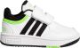 Adidas hoops 3.0 psf sneakers wit groen kinderen - Thumbnail 2