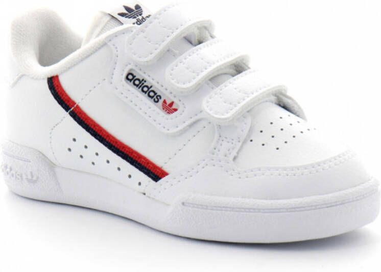 Adidas Originals Continental 80 Schoenen Cloud White Cloud White Scarlet - Foto 8