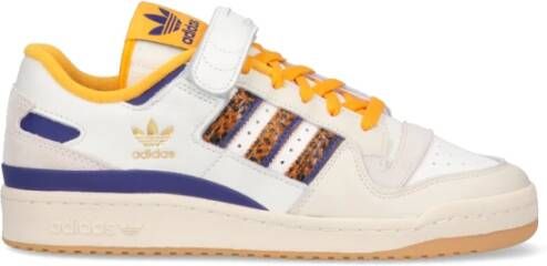 Adidas Originals Witte Sneakers met X Platte Veters en Verstelbare Klittenbandsluiting White