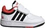 Adidas Sportswear Hoops 3.0 sneakers wit zwart rood Imitatieleer 23 1 2 - Thumbnail 2