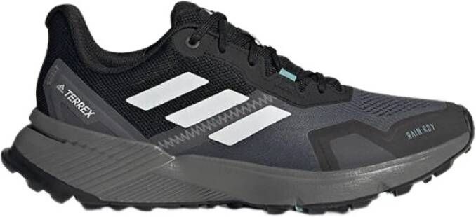Adidas Terrex Women's Terrex Soulstride RAIN.RDY Trailrunningschoenen grijs