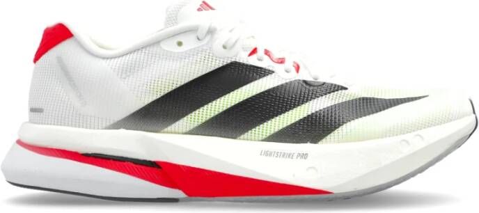 Adidas Adizero Boston 13 Dames Schoenen Wit Maat: 37 1 3 Mesh Synthetisch Foot Locker