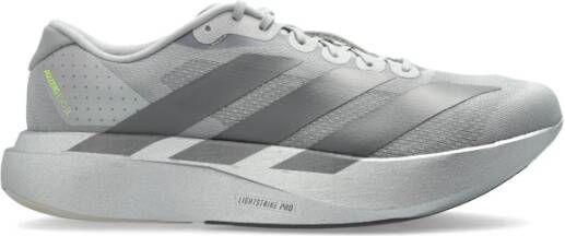 Adidas Adizero EVO SL Heren Schoenen Zilver Maat: 40 2 3 Mesh Synthetisch Foot Locker