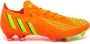 Adidas Predator Edge.1 Low Firm Ground Voetbalschoenen Solar Red Team Solar Green Core Black Dames - Thumbnail 1