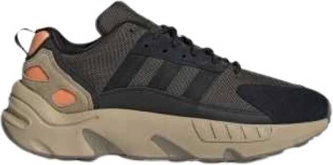 Adidas Boost Lage Sneaker Shadow Olive Groen Oranje Multicolor Heren