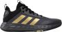 Adidas Own The Game 2.0 Basketbalschoenen Kid Grey Five Matte Gold Core Black Kinderen - Thumbnail 2