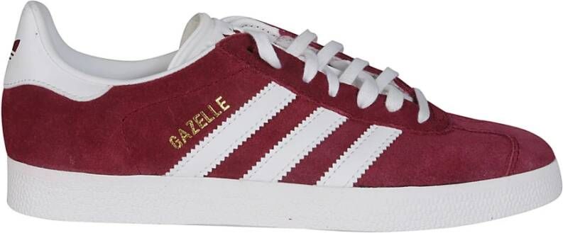 Adidas Stijlvolle Gazelle Sneakers voor Actieve Levensstijl Red Dames
