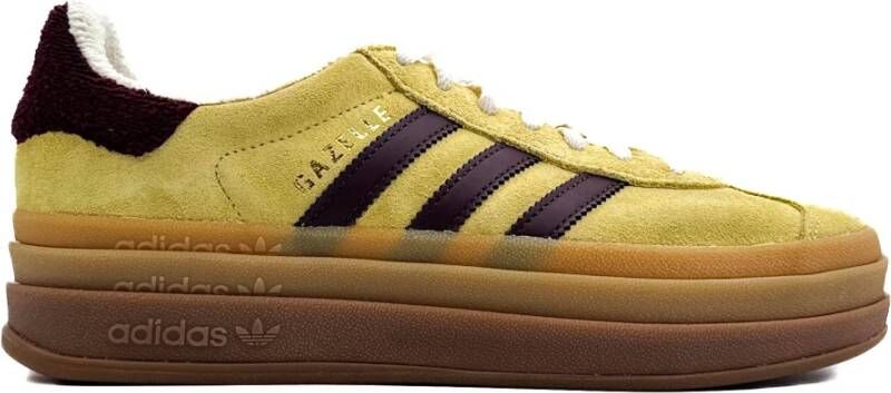 Adidas Stoere Gazelle Sneakers Yellow Dames