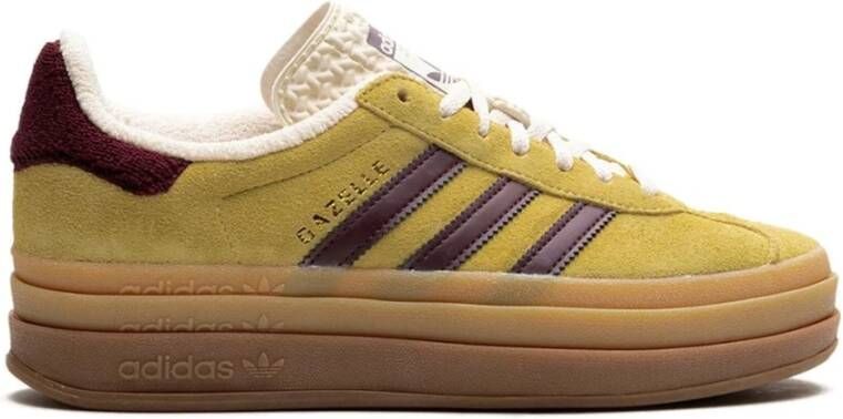 Adidas Stoere Gazelle Suède Schoenen Yellow Heren