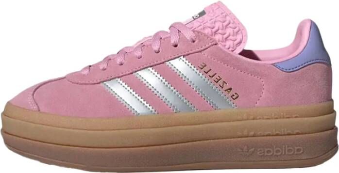 Adidas Originals Gazelle Bold Junior True Pink Silver Metallic Light Purple- Dames True Pink Silver Metallic Light Purple - Foto 2