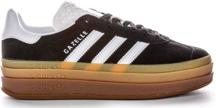 Adidas Originals Gazelle Bold Core Black Cloud White Cloud White- Core Black Cloud White Cloud White - Foto 3