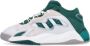 Adidas Streetball II Cloud Whe Dark Green Sneakers Wit Heren - Thumbnail 1