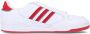 Adidas Originals Continental 80 Stripes Schoenen Cloud White Collegiate Red Grey Three Heren - Thumbnail 1