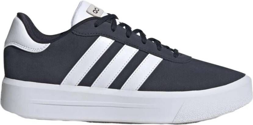 Adidas Sneakers Baskets Court Platform Suede daim