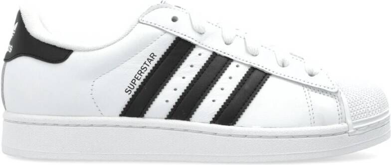 Adidas Witte Sneakers Vetersluiting Gewatteerde Enkel