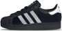 Adidas Originals Zwarte platte schoenen Superstar II - Thumbnail 1