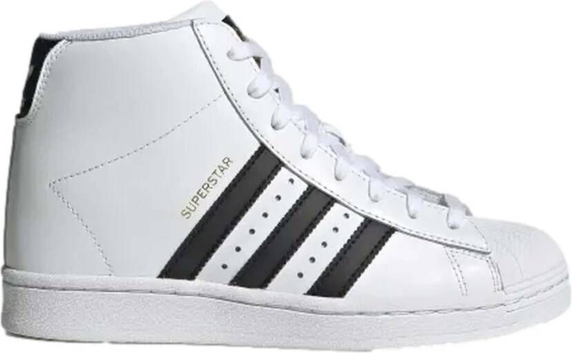 Adidas Originals Superstar Up Dames Cloud White Core Black Gold Metallic Dames