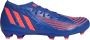 Adidas Predator Edge.2 Firm Ground Voetbalschoenen Hi Res Blue Turbo Hi Res Blue Dames - Thumbnail 1