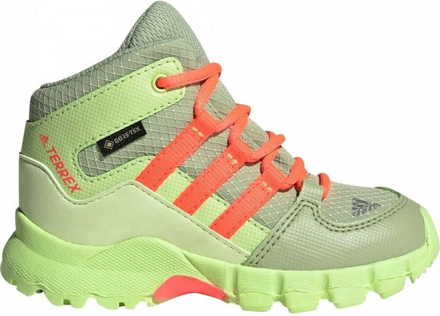 Adidas Terrex Junior's Terrex GTX Mid Wandelschoenen groen