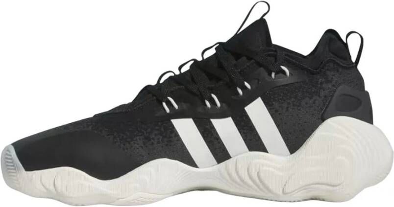 Adidas Core Black Basketbalschoen Vetersluiting Black Heren