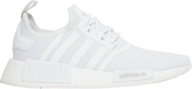 Adidas Lage Sneakers NMD R1 Refined Cloud White Grey One (GS)