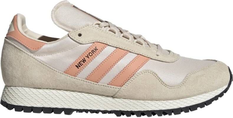 Adidas Verfijnde Vintage Runner Sneakers Beige Heren