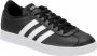 Adidas VL Court 2.0 Heren Sneakers Sport Casual Schoenen Zwart B43814 - Thumbnail 1