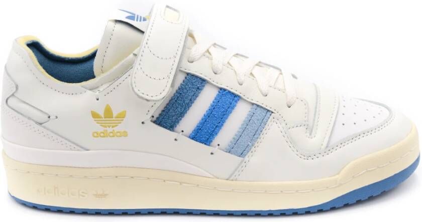 Adidas Originals Witte Sneakers met X Platte Veters en Verstelbare Klittenbandsluiting White Heren