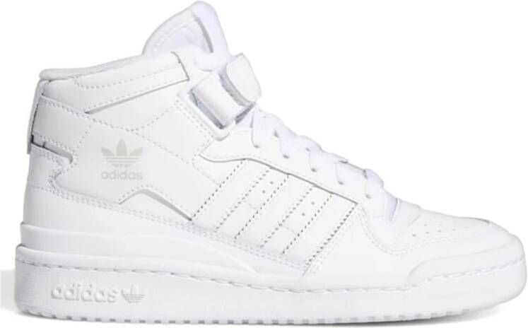 Adidas Originals Forum Mid sneakers wit Imitatieleer Meerkleurig 36 2 3 - Foto 3