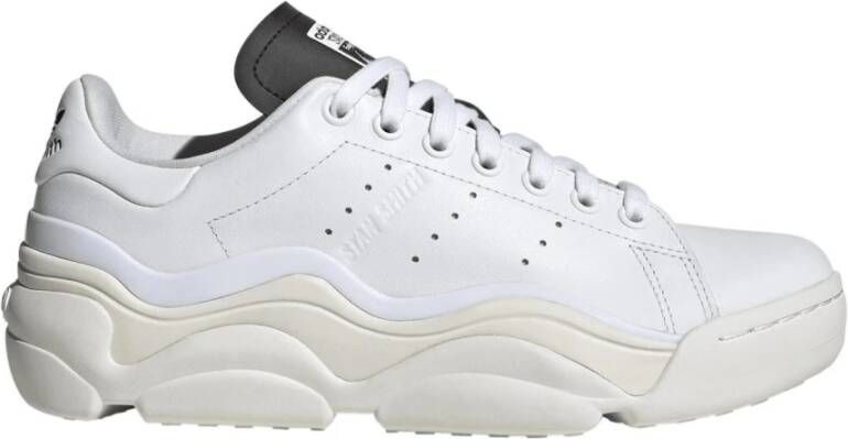 Witte leren adidas sneakers dames cheap