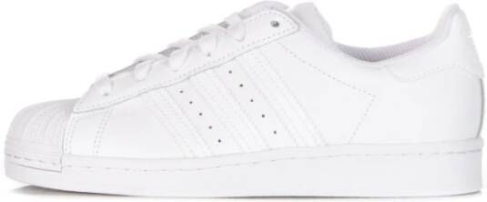 Adidas Witte Low-Top Sneakers met 3 Strepen