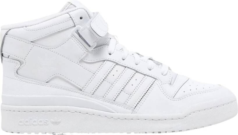 Adidas Originals Forum Mid Schoenen Cloud White Cloud White Cloud White Dames - Foto 6