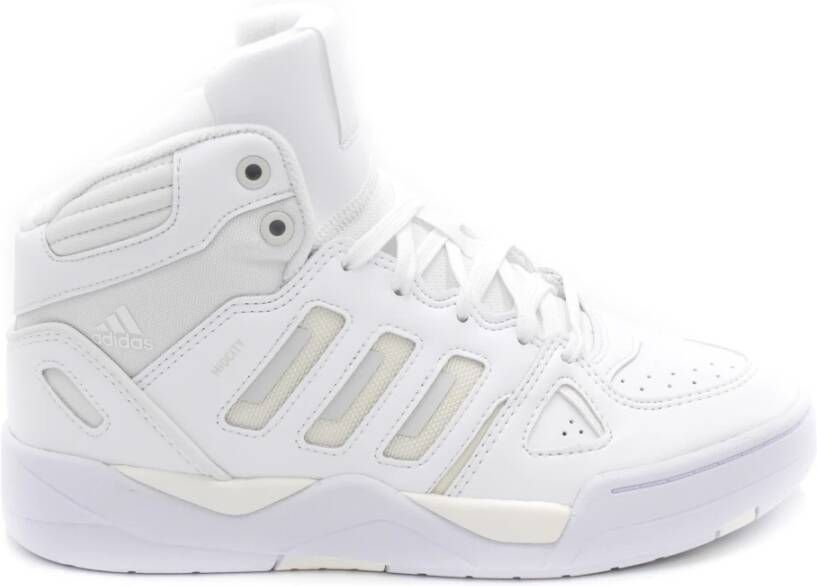 Adidas Witte Street Sneakers Geïnspireerd door Basketbal White Heren