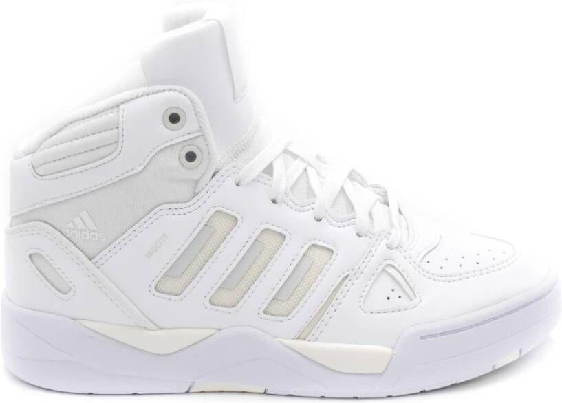 Adidas Witte Street Sneakers Geïnspireerd door Basketbal White