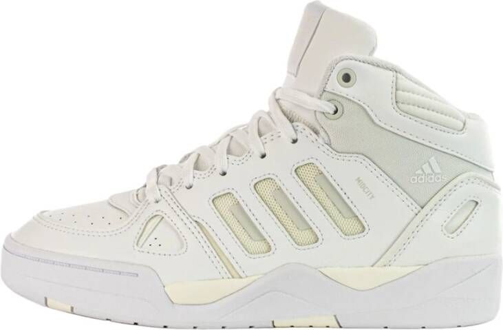 Adidas Witte Street Sneakers Geïnspireerd door Basketbal White