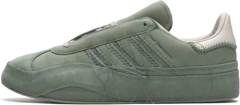Adidas Y-3 Gazelle Silver Green Sneakers